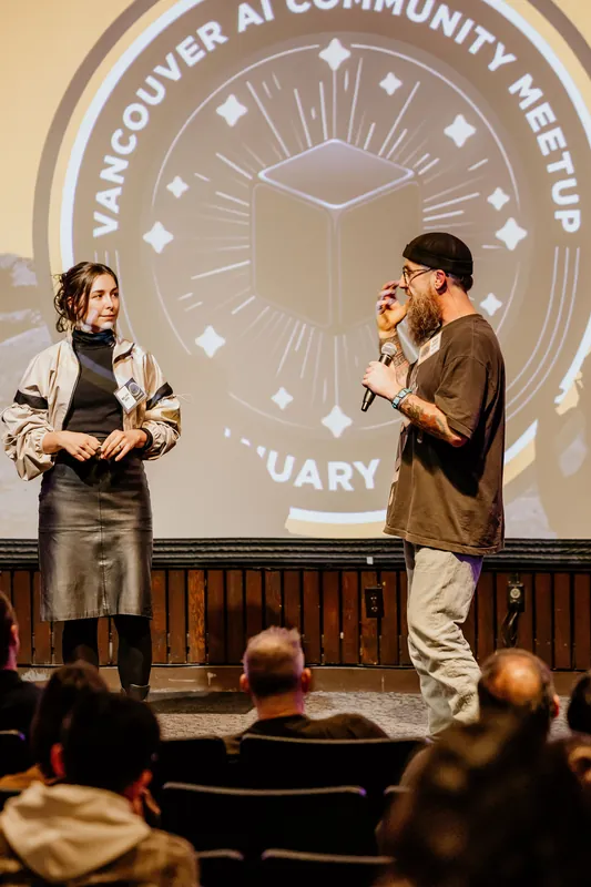 Vancouver AI Meetup - January 2025 — photo by Michelle Diamond