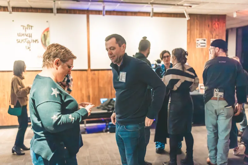 Vancouver AI Meetup — January 2025 — photo by Michelle Diamond