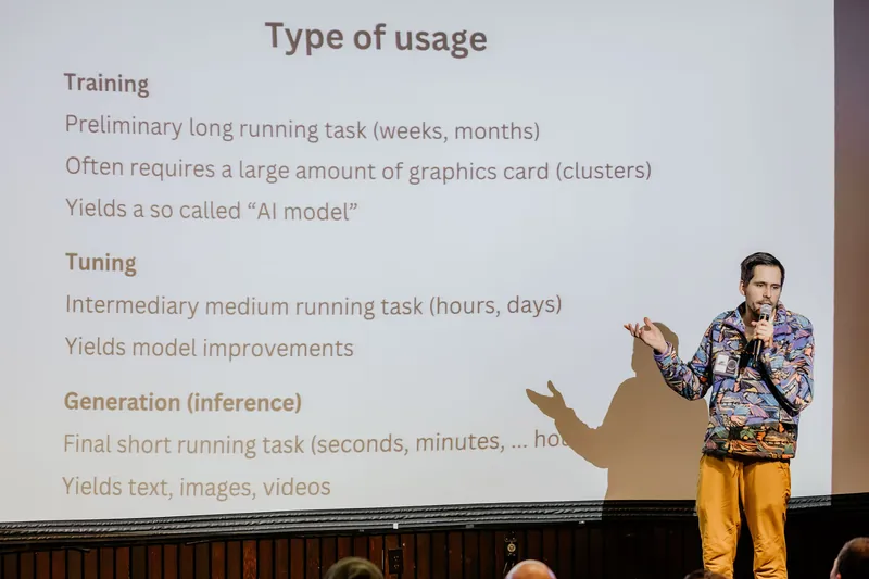 Vancouver AI Meetup - January 2025 — photo by Michelle Diamond