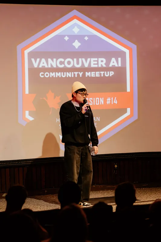 Vancouver AI Meetup - February 2025 — photo by Michelle Diamond