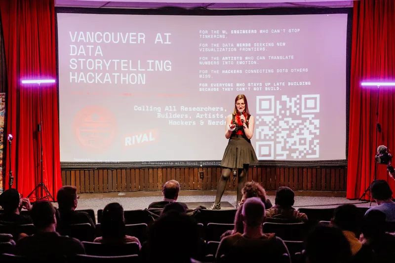 Vancouver AI Meetup - February 2025 — photo by Michelle Diamond