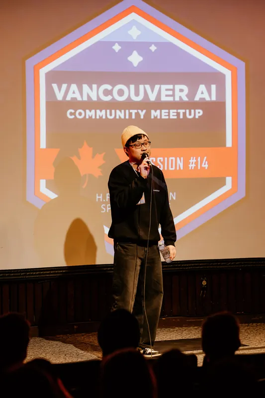 Vancouver AI Meetup - February 2025 — photo by Michelle Diamond