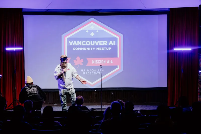 Vancouver AI Meetup - February 2025 — photo by Michelle Diamond