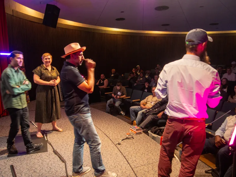 Vancouver AI Meetup — March 2025 — photo by Michelle Diamond and Aaron Hockenstein