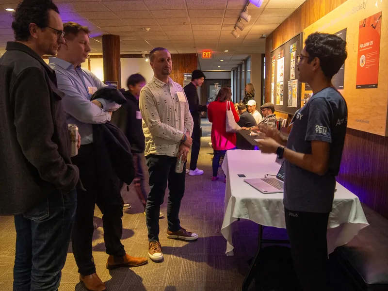 Vancouver AI Meetup — March 2025 — photo by Michelle Diamond and Aaron Hockenstein