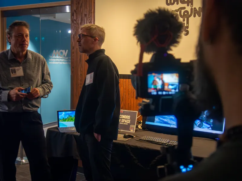 Vancouver AI Meetup — March 2025 — photo by Michelle Diamond and Aaron Hockenstein
