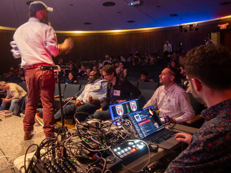 Vancouver AI Meetup — March 2025 — photo by Michelle Diamond and Aaron Hockenstein