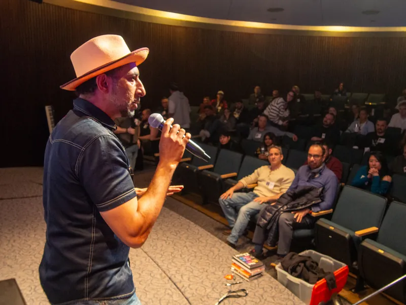 Vancouver AI Meetup — March 2025 — photo by Michelle Diamond and Aaron Hockenstein
