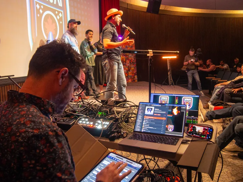 Vancouver AI Meetup — March 2025 — photo by Michelle Diamond and Aaron Hockenstein