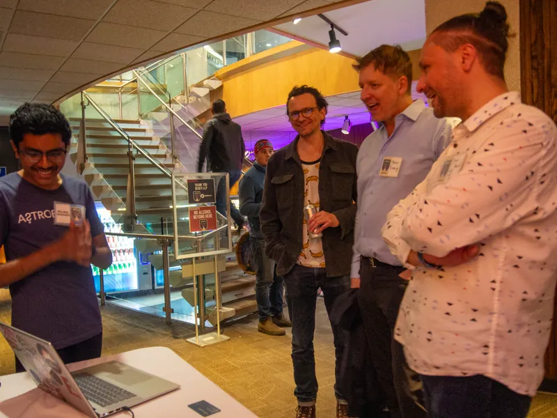 Vancouver AI Meetup — March 2025 — photo by Michelle Diamond and Aaron Hockenstein