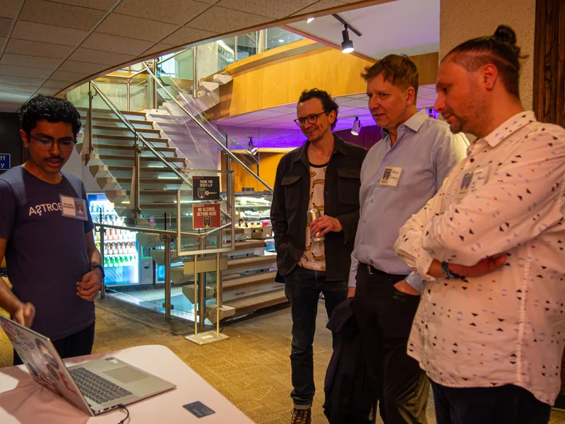 Vancouver AI Meetup — March 2025 — photo by Michelle Diamond and Aaron Hockenstein