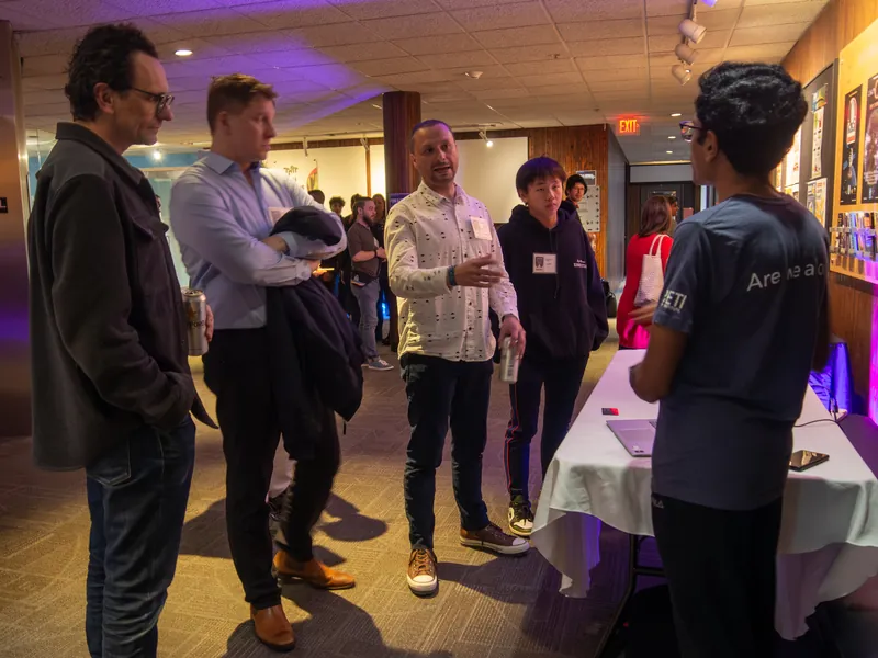 Vancouver AI Meetup — March 2025 — photo by Michelle Diamond and Aaron Hockenstein