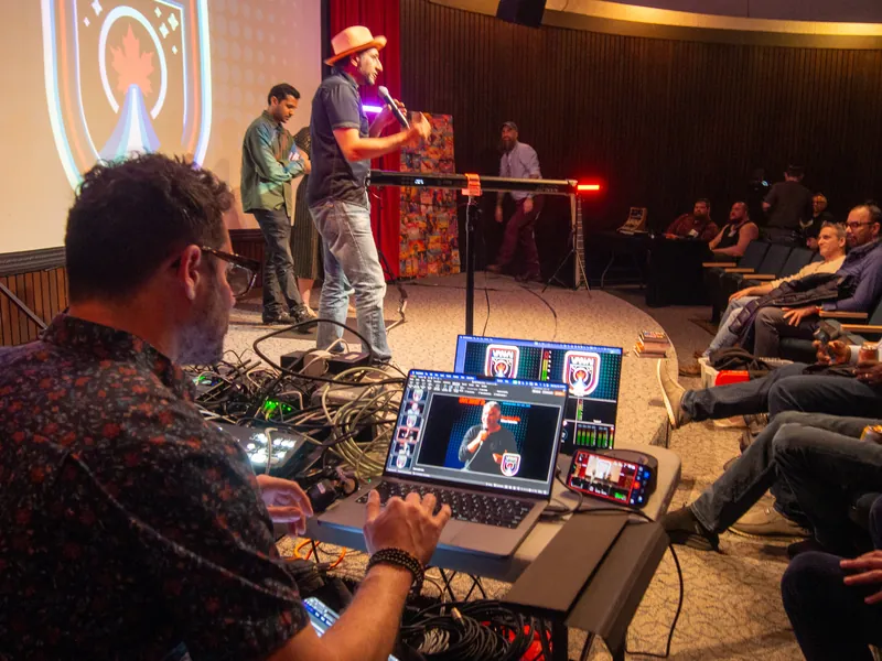 Vancouver AI Meetup — March 2025 — photo by Michelle Diamond and Aaron Hockenstein