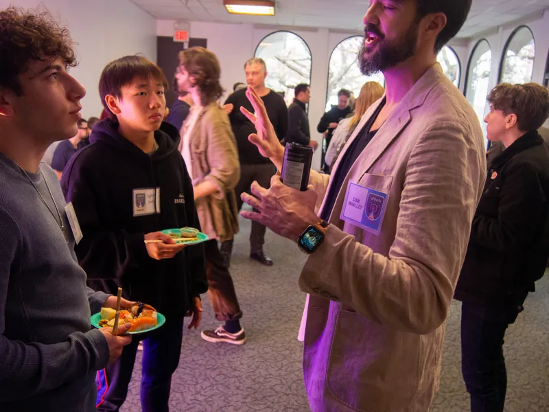 Vancouver AI Meetup — March 2025 — photo by Michelle Diamond and Aaron Hockenstein