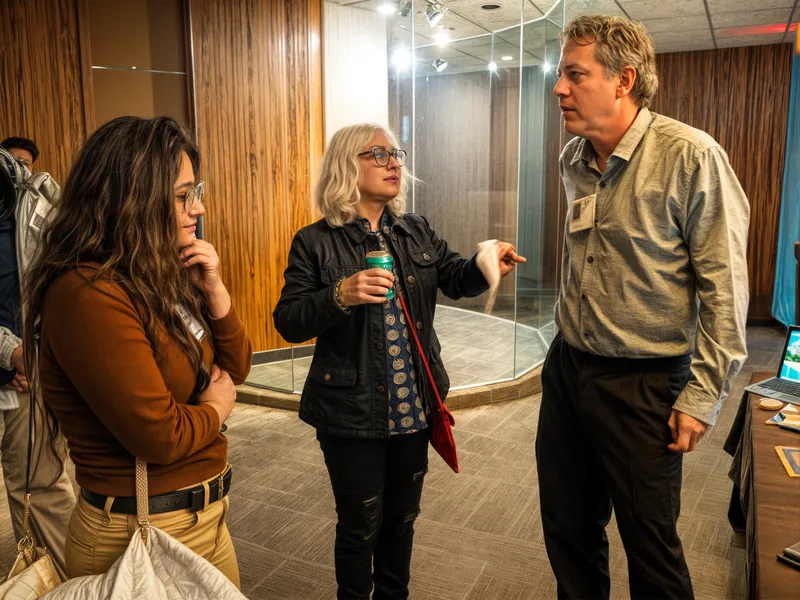 Vancouver AI Meetup — March 2025 — photo by Michelle Diamond and Aaron Hockenstein