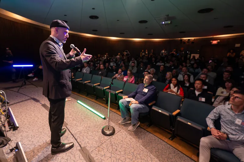 Vancouver AI Meetup — April 2025 — photo by Aaron Hockenstein