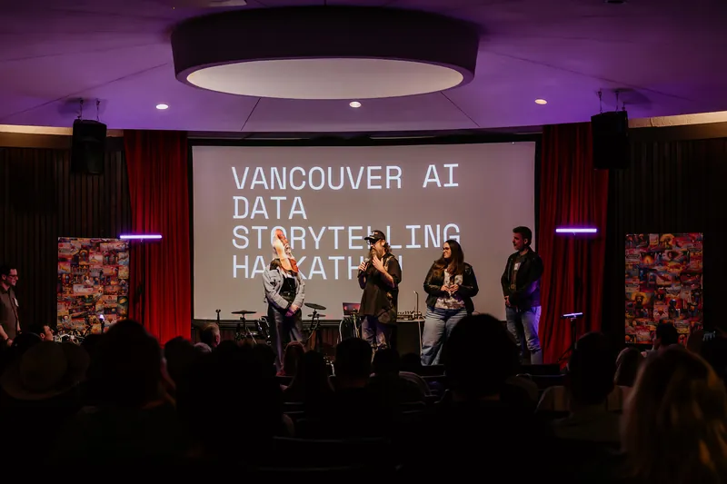 Vancouver AI Meetup — April 2025 — photo by Michelle Diamond