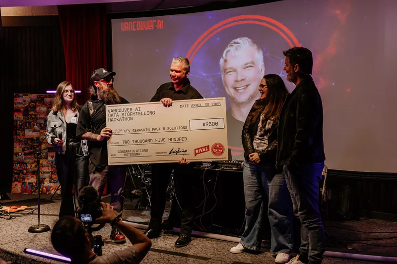 Vancouver AI Meetup — April 2025 — photo by Michelle Diamond