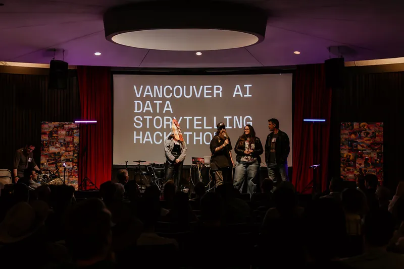 Vancouver AI Meetup — April 2025 — photo by Michelle Diamond