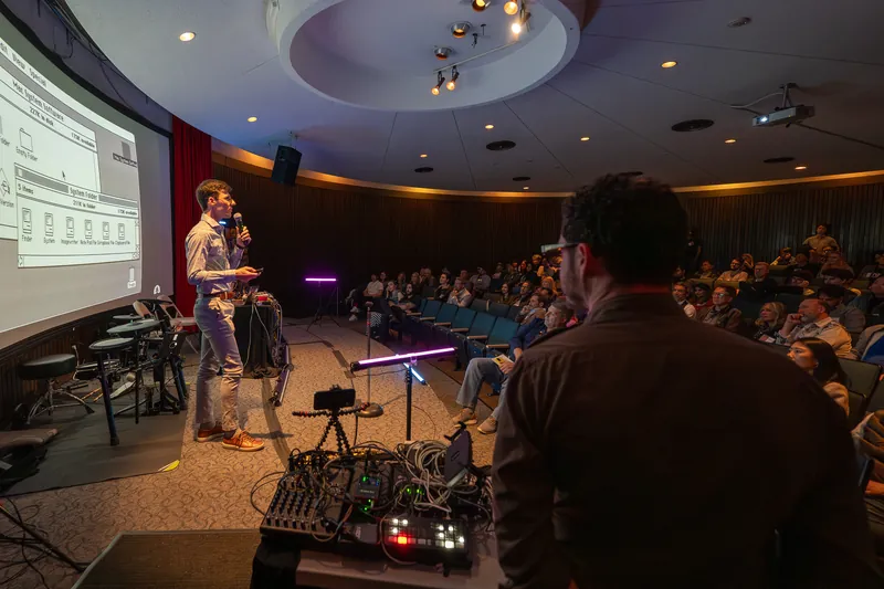 Vancouver AI Meetup — April 2025 — photo by Aaron Hockenstein