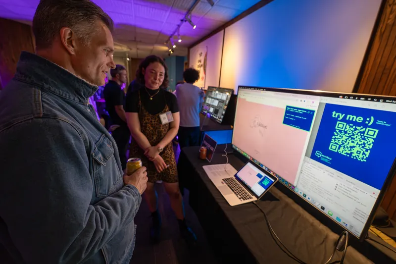 Vancouver AI Meetup — April 2025 — photo by Aaron Hockenstein