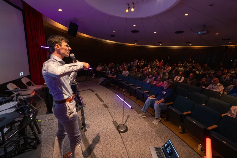Vancouver AI Meetup — April 2025 — photo by Aaron Hockenstein
