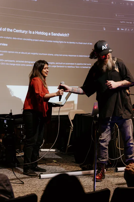 Vancouver AI Meetup — April 2025 — photo by Michelle Diamond