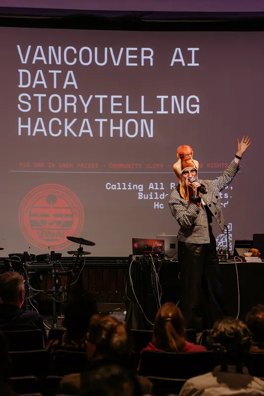 Vancouver AI Meetup — April 2025 — photo by Michelle Diamond