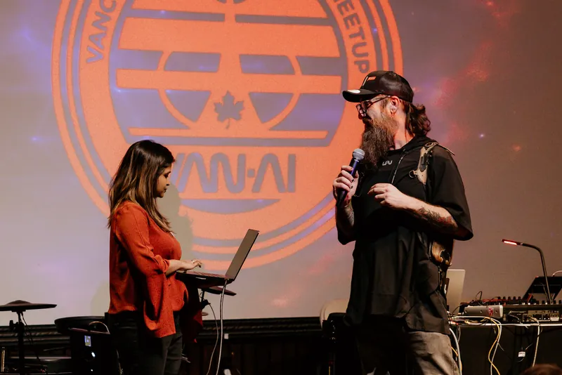 Vancouver AI Meetup — April 2025 — photo by Michelle Diamond