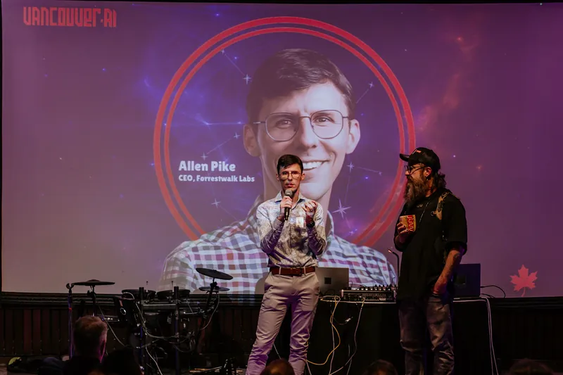 Vancouver AI Meetup — April 2025 — photo by Michelle Diamond