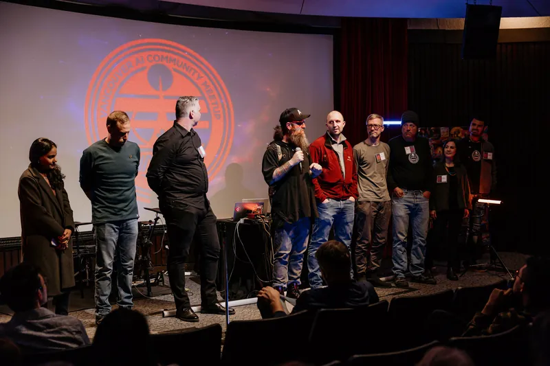 Vancouver AI Meetup — April 2025 — photo by Michelle Diamond