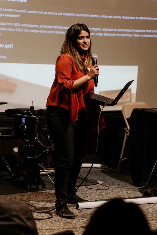Vancouver AI Meetup — April 2025 — photo by Michelle Diamond