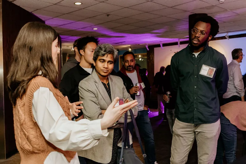 Vancouver AI Meetup — April 2025 — photo by Michelle Diamond