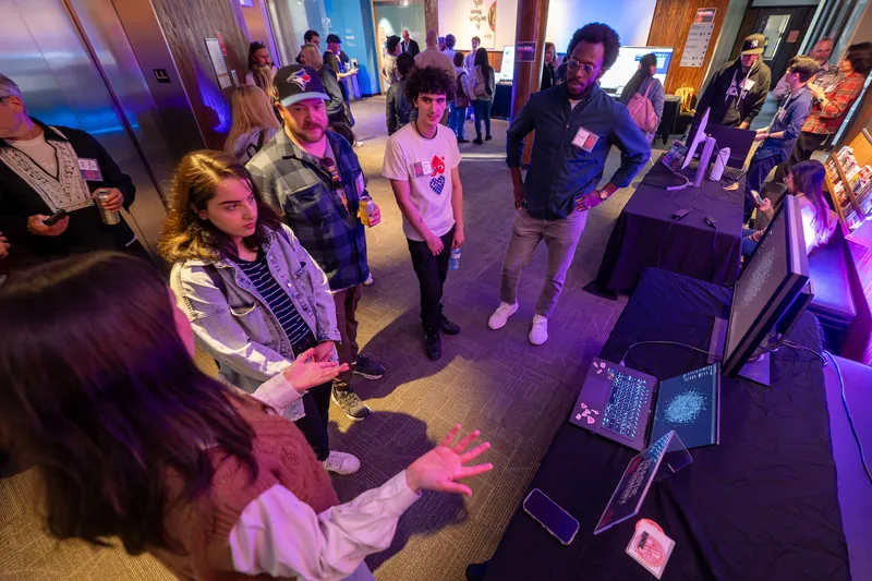 Vancouver AI Meetup — April 2025 — photo by Aaron Hockenstein