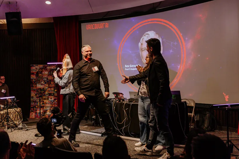 Vancouver AI Meetup — April 2025 — photo by Michelle Diamond