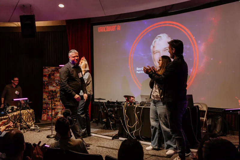 Vancouver AI Meetup — April 2025 — photo by Michelle Diamond