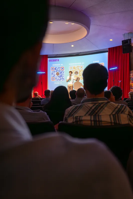 Vancouver AI Meetup — May 2025 — photo by Aaron Hockenstein