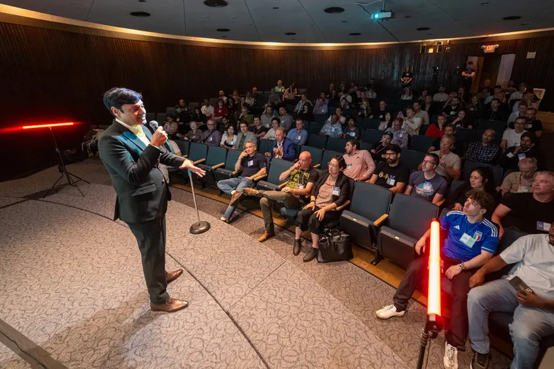 Vancouver AI Meetup — May 2025 — photo by Aaron Hockenstein