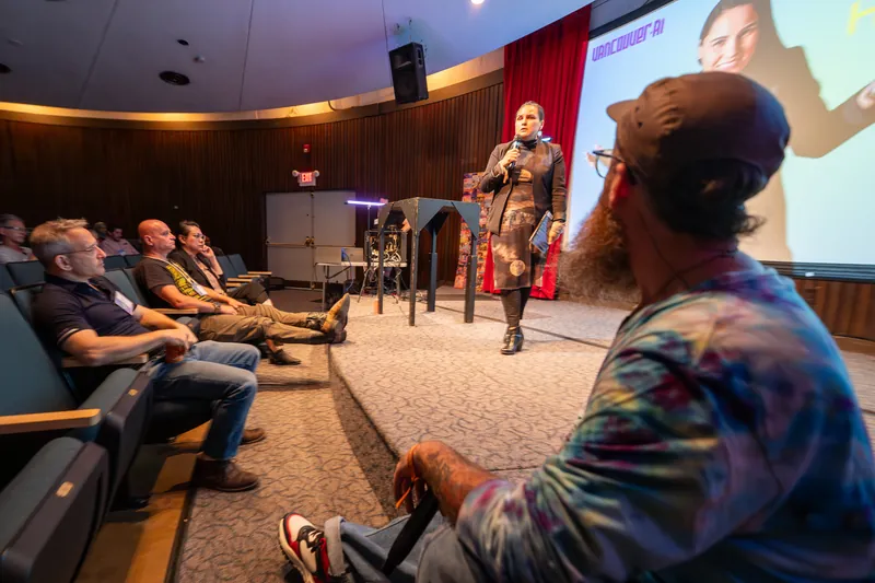 Vancouver AI Meetup — May 2025 — photo by Aaron Hockenstein
