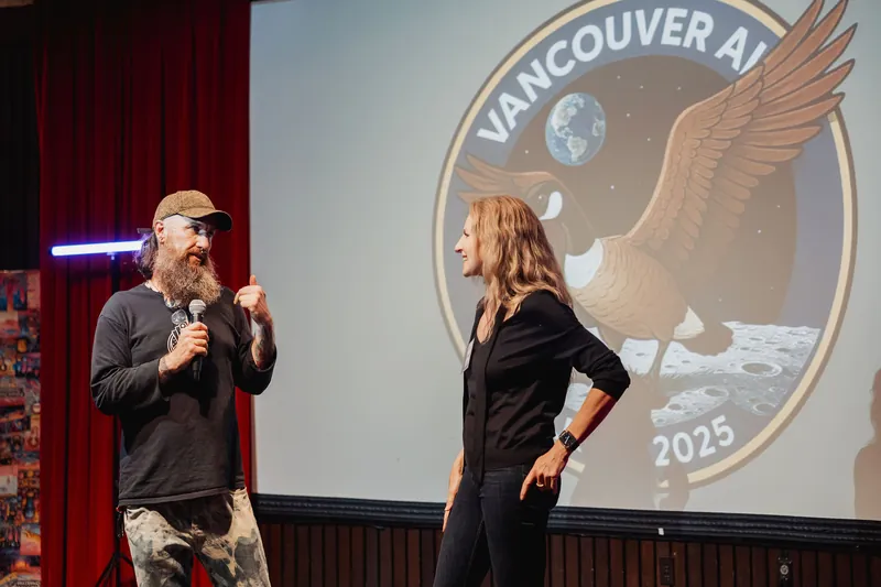 Vancouver AI Meetup - June 2025 — photo by Michelle Diamond