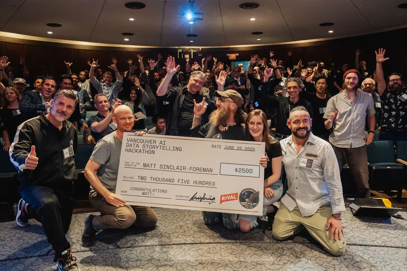 Vancouver AI Meetup - June 2025 — photo by Michelle Diamond