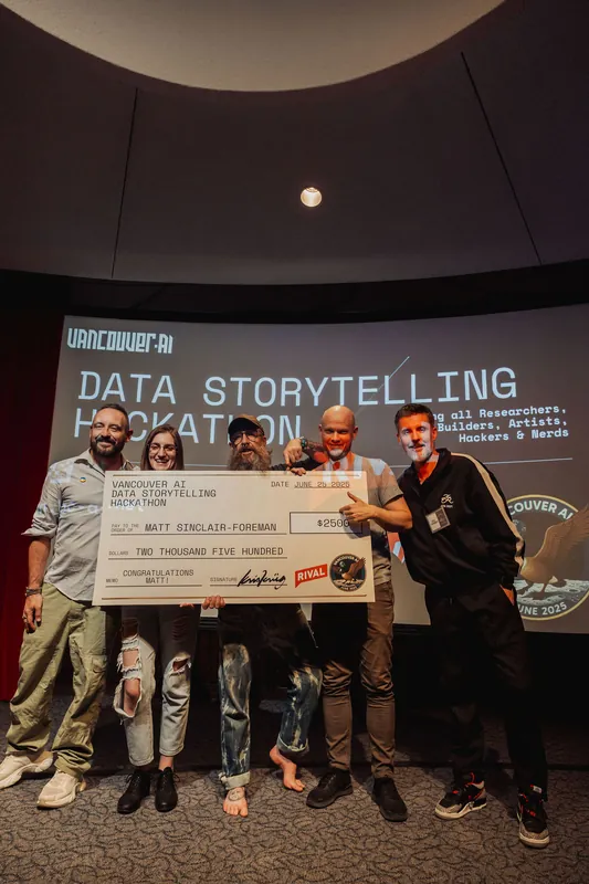 Vancouver AI Meetup - June 2025 — photo by Michelle Diamond