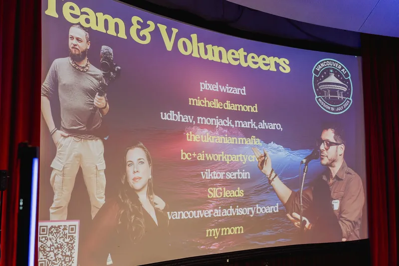 Vancouver AI Meetup — July 2025 — photo by Michelle Diamond
