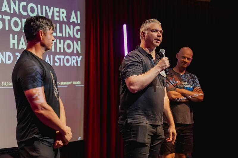 Vancouver AI Meetup — July 2025 — photo by Michelle Diamond