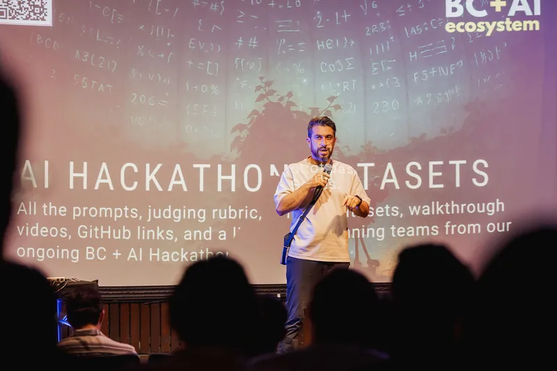 Vancouver AI Meetup — July 2025 — photo by Michelle Diamond