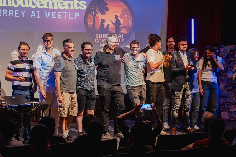 Vancouver AI Meetup — July 2025 — photo by Michelle Diamond