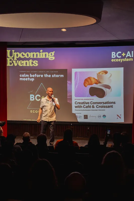 Vancouver AI Meetup — July 2025 — photo by Michelle Diamond