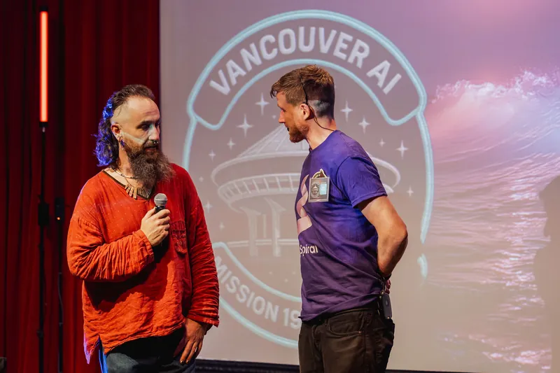 Vancouver AI Meetup — July 2025 — photo by Michelle Diamond