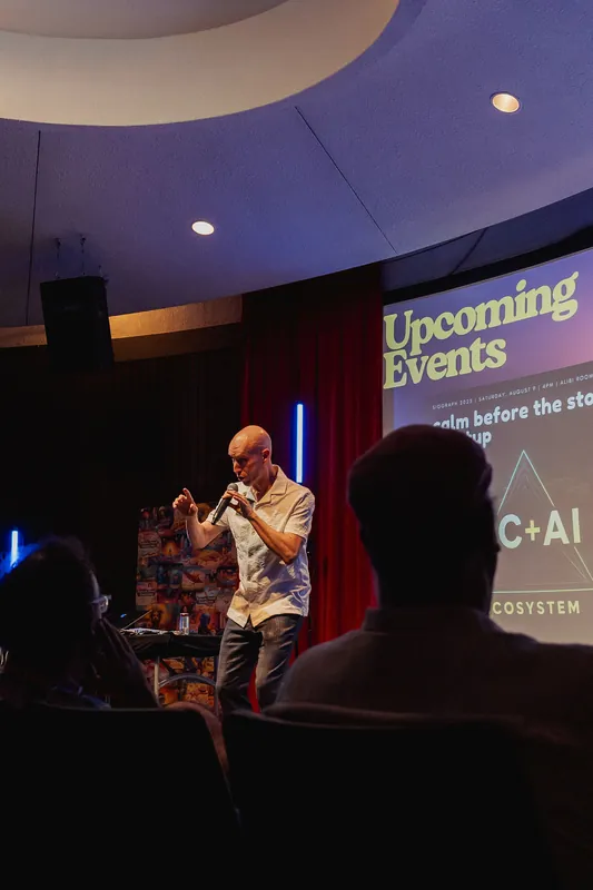 Vancouver AI Meetup — July 2025 — photo by Michelle Diamond