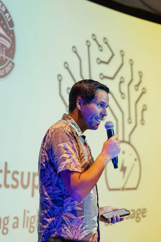 Vancouver AI Meetup — July 2025 — photo by Michelle Diamond